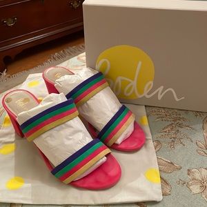 Boden suede sandals.